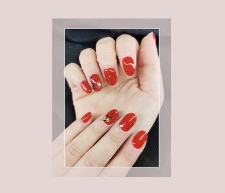 ongles rouge